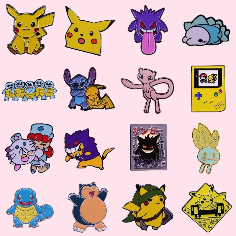 

Забавные эмалевые булавки из аниме-фильма под заказ, металлический фотоворотник с лацканами, аксессуары для подарка другу, оптовая продажа