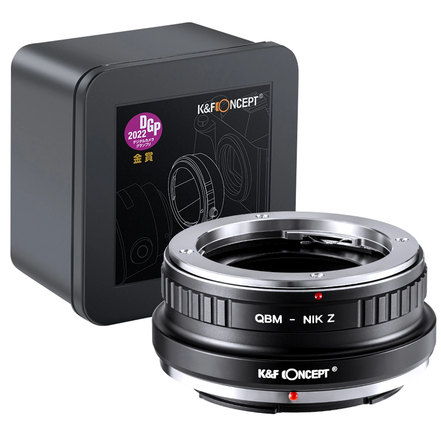 

K&F Concept Lens Adapter For Rollei QBM Mount Lens to Nikon Z Zf Zfc Z30 Z5 Z50 Z6 Z7 Z6II Z7II Z8 Z9 Camera