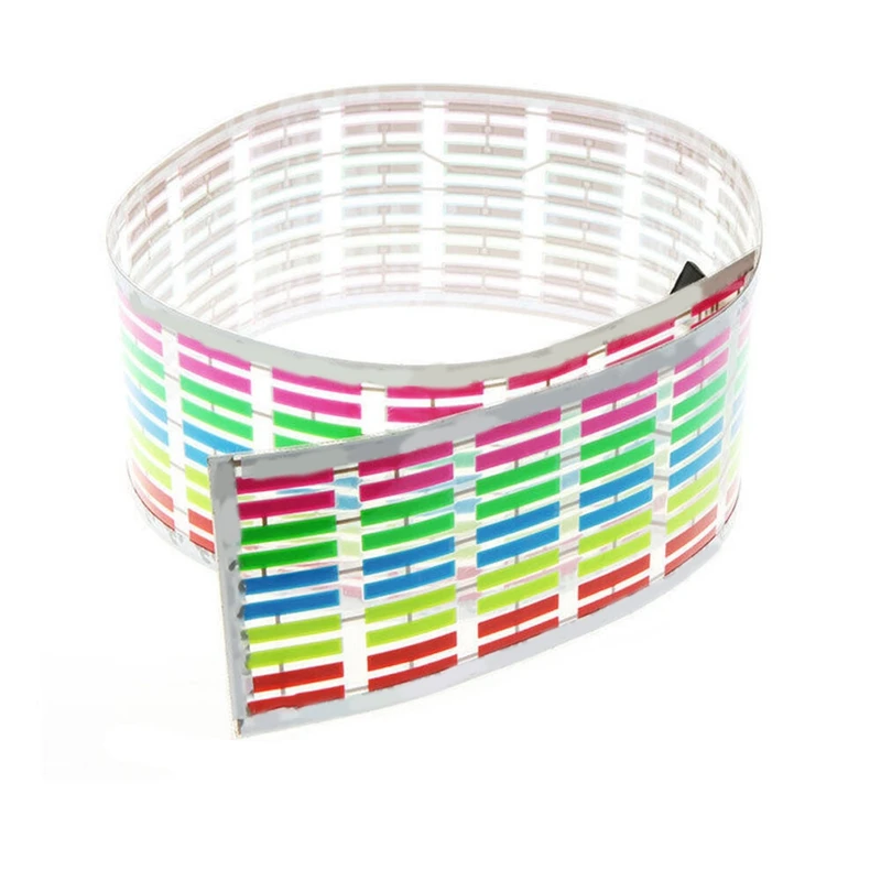 Эквалайзер автомобильный 45x11 см с активацией звуком