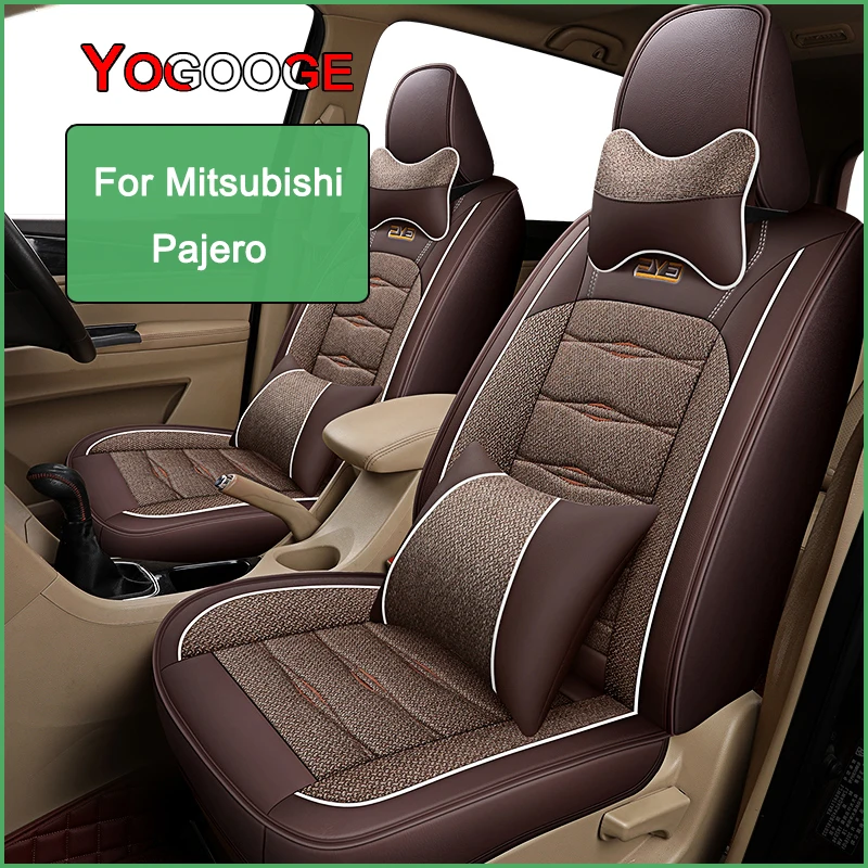 

YOGOOGE Car Seat Cover For Mitsubishi Pajero Auto Accessories Interior (1seat)