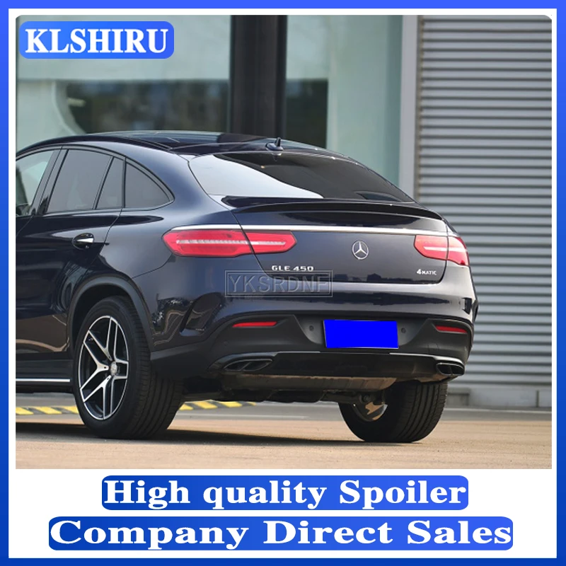 

Спойлер для заднего крыла Mercedes - Benz GLE Coupe GLE320 GLE400 YC из АБС-пластика, GLE450 GLE500 2015-2017, высококачественный спойлер