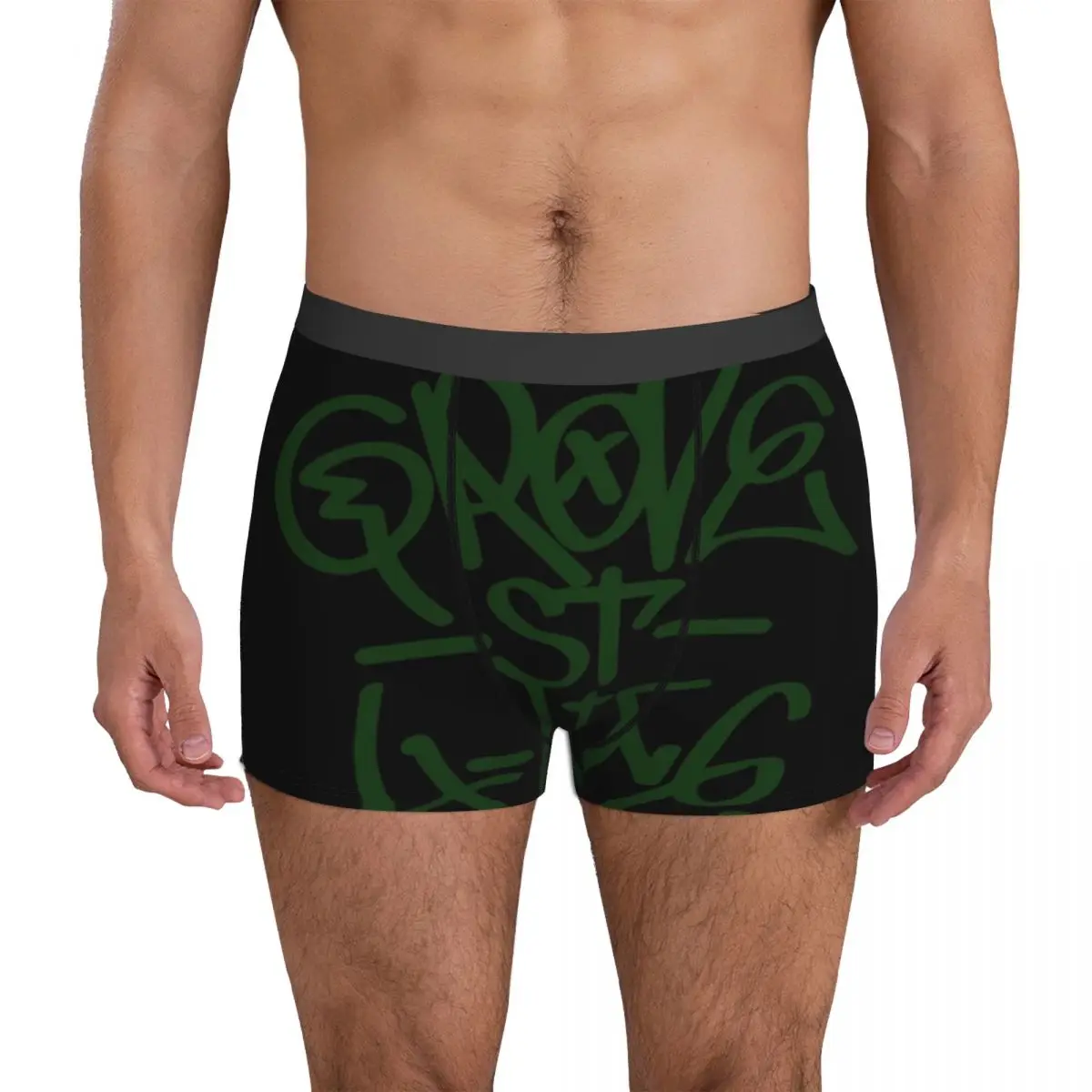 

Gta San Andreas Underwear Gta San Andreas Grove St 4 Life Graffiti Males Shorts Briefs Elastic Trunk Printing Large Size Panties
