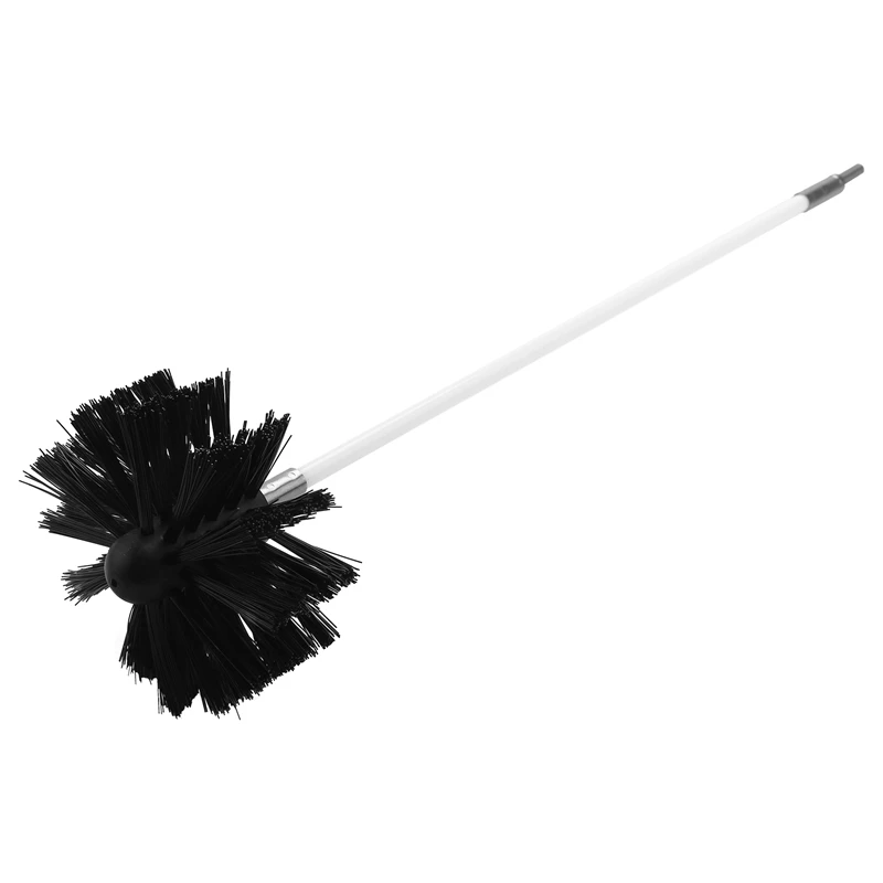 

Набор для очистки от ворса, 30 футов, нейлоновая Гибкая щетка для удаления ворса с насадкой для сверления для более быстрой очистки