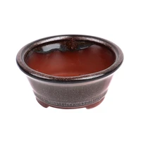 chinese style bonsai pots breathable stoneware bonsai pots with holes chinese style bonsai training flowerpot crafts