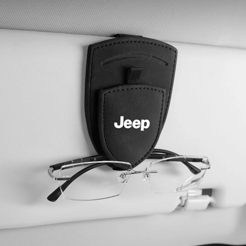 Автомобильный солнцезащитный козырек очки зажим для очков вешалка держатель