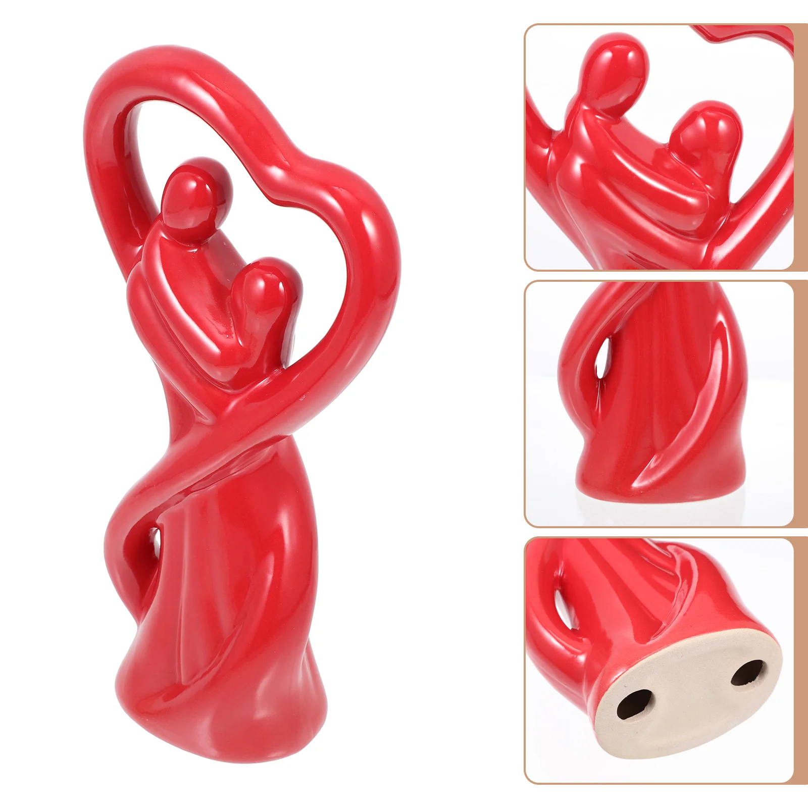 

Embracing Couples Ornament Wedding Lovers Statues Decorative Couples Figurine