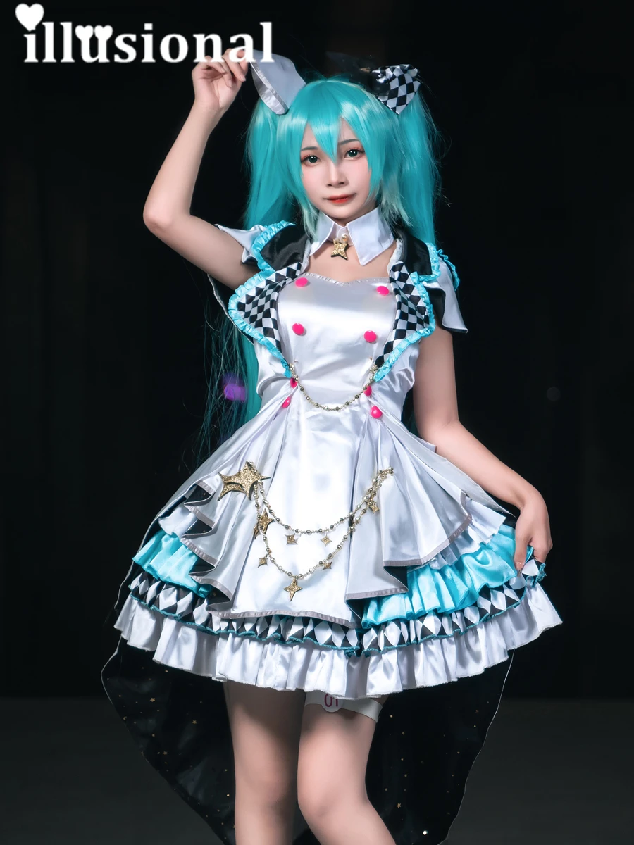 

Женский костюм для косплея «Мику больше прыжков»