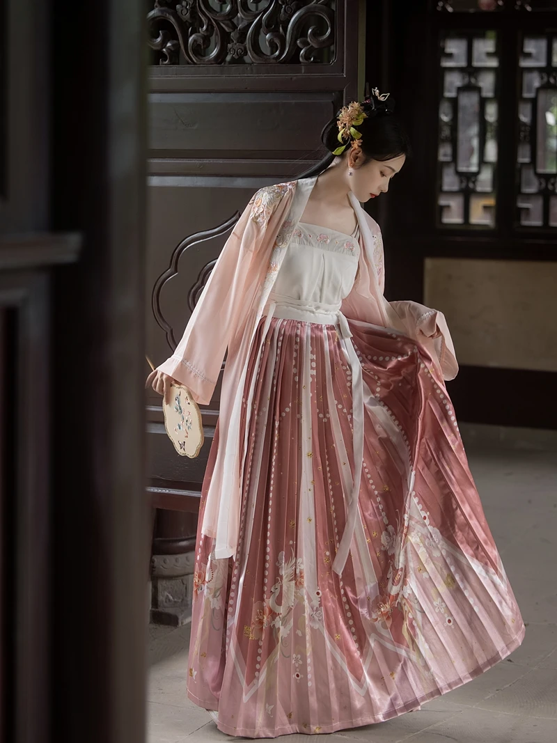 Традиционное китайское платье ханьфу для женщин костюм в стиле ретро косплея