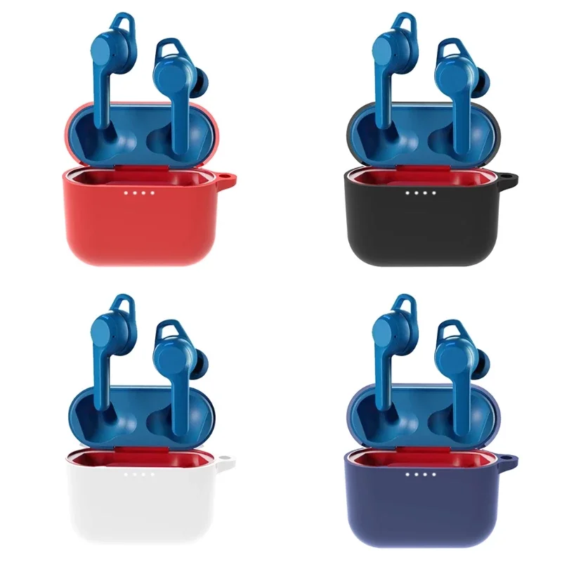 

Силиконовый чехол для наушников Skullcandy Indy Evo, чехол для беспроводных наушников, защитный чехол, чехол для наушников, совместимый с Bluetooth