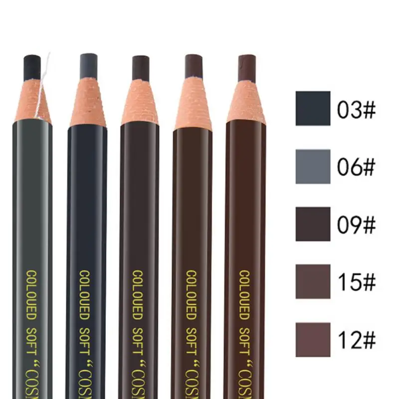

5 Color 1818 Waterproof Longlasting Eyeliner Eyebrow Pencil Brow Sweatproof Makeup Tool Ink Fine Texture Makeup Tools Cosmetics