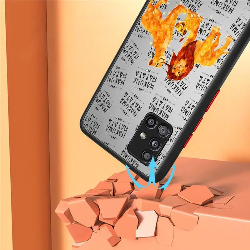 Чехлы для телефонов Samsung Galaxy A24 A33 A52s A12 5G A22 A53 A32 A13 A14 A72 Роскошный Матовый