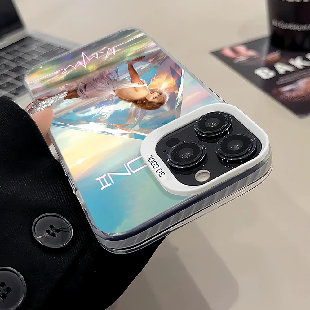 Чехол для телефона Samsung Galaxy A Singer K-Kylie M-Minogues 15 54 55 S23 S24 S25 4G 5G Ultra Plus Fe Laser Cover IMD