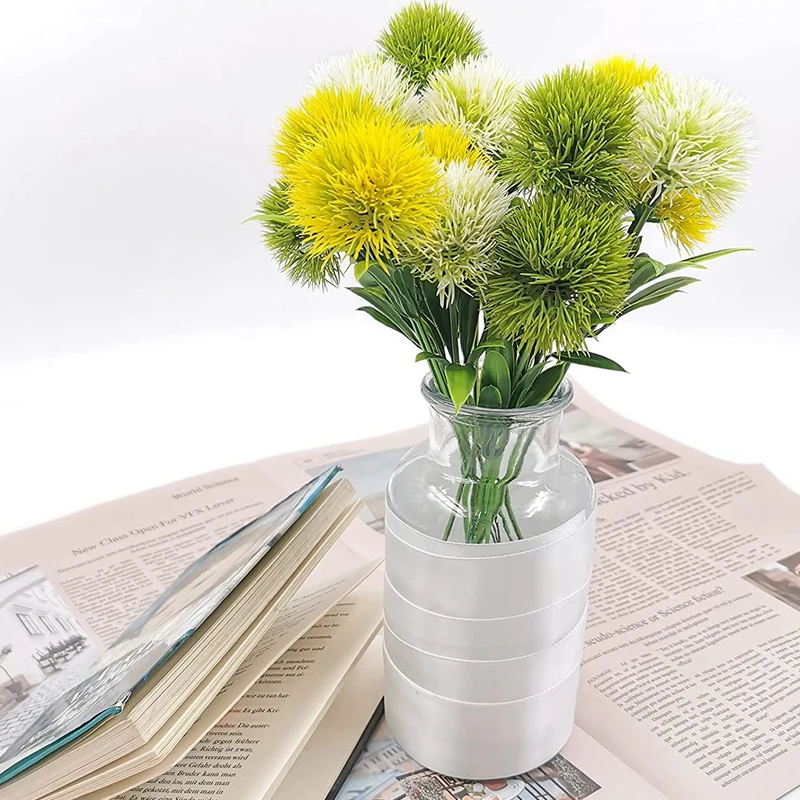 

5/10Pcs Silk Dandelion Flower Ball Fake Flowers DIY Home Wedding Decoration Artificial Flower Bouquet Valentine's Day Gifts