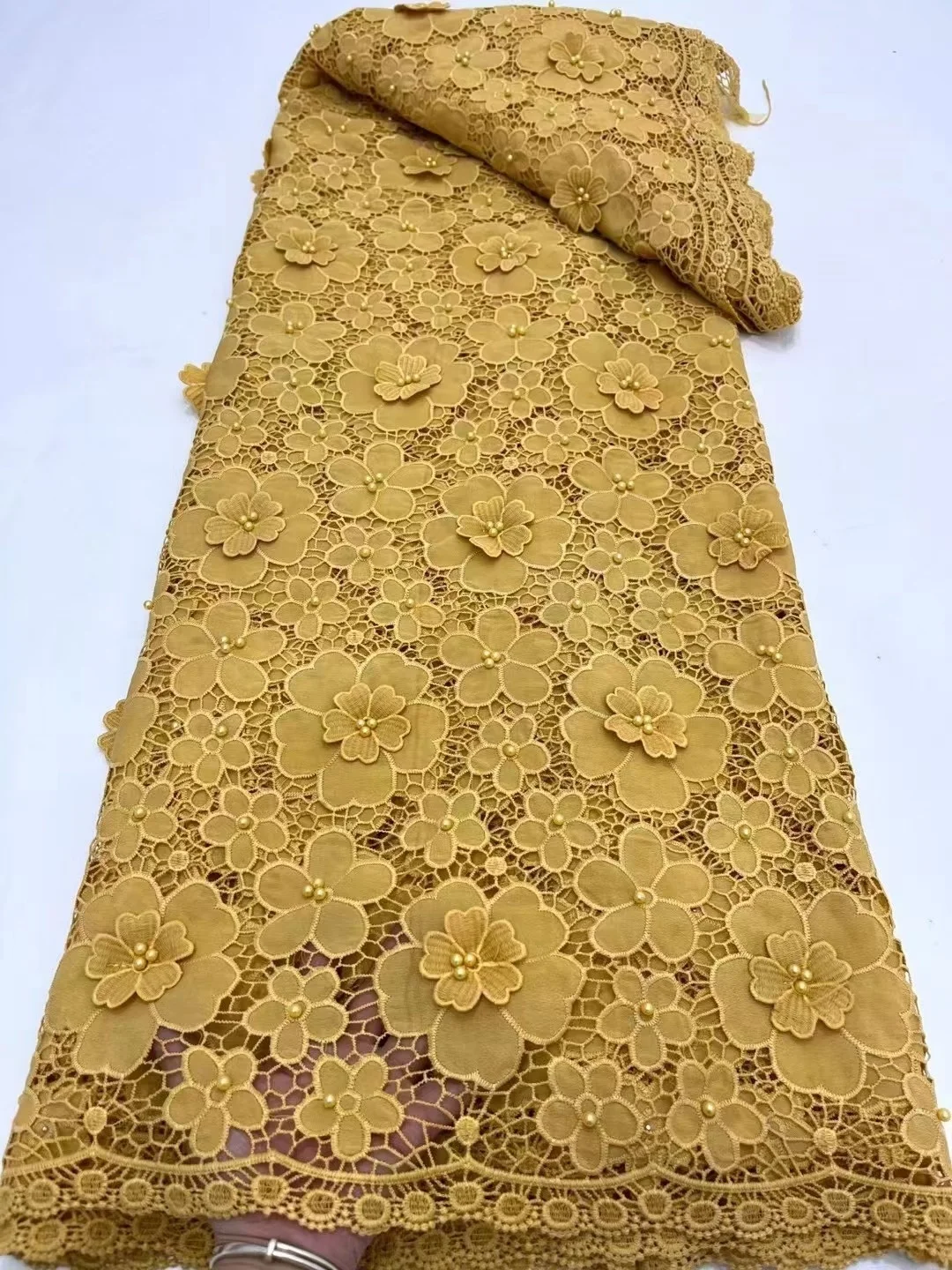 Африканский гипюр кружевная ткань швейцарская вуаль кружево высокого качества