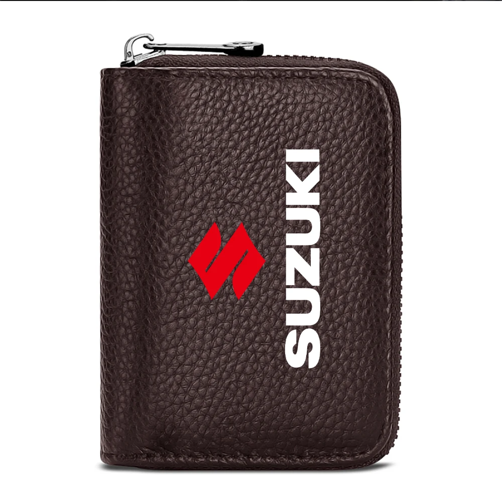 

Чехол для документов вождения автомобиля, держатель для кредитных карт, сумка для Suzuki Jimny Vitara Samurai Baleno G70 Alto Antelope Ginny Villa Baleno SX4