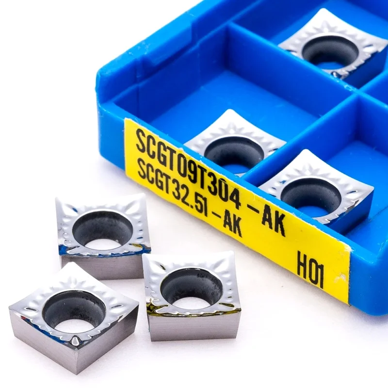 SCGT09T302 SCGT09T304 SCGT09T308 AK H01 Обработка металла с ЧПУ SCGT 09T302 09T304 09T308 Концевая фреза