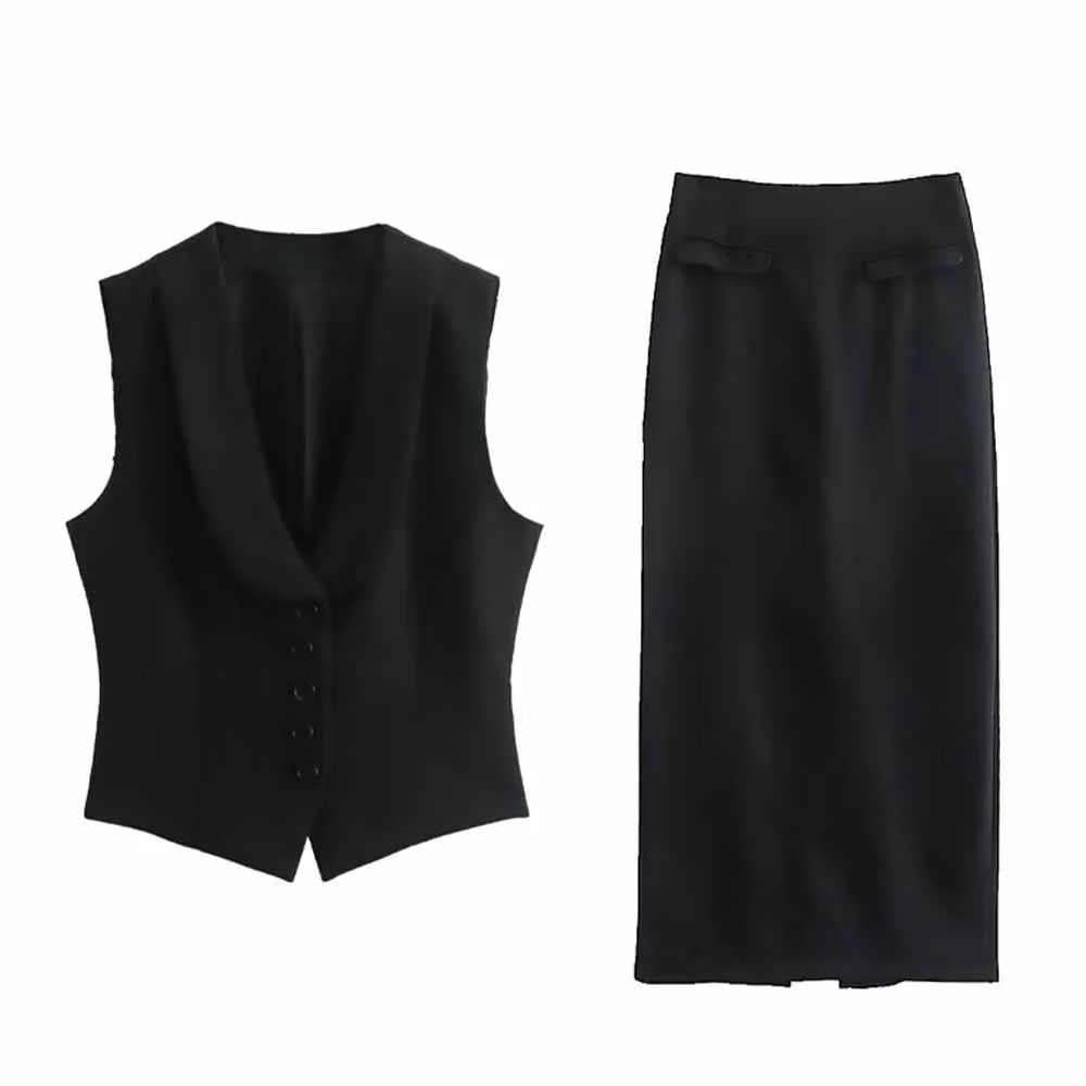 

Женский короткий жилет на пуговицах, с завышенной талией