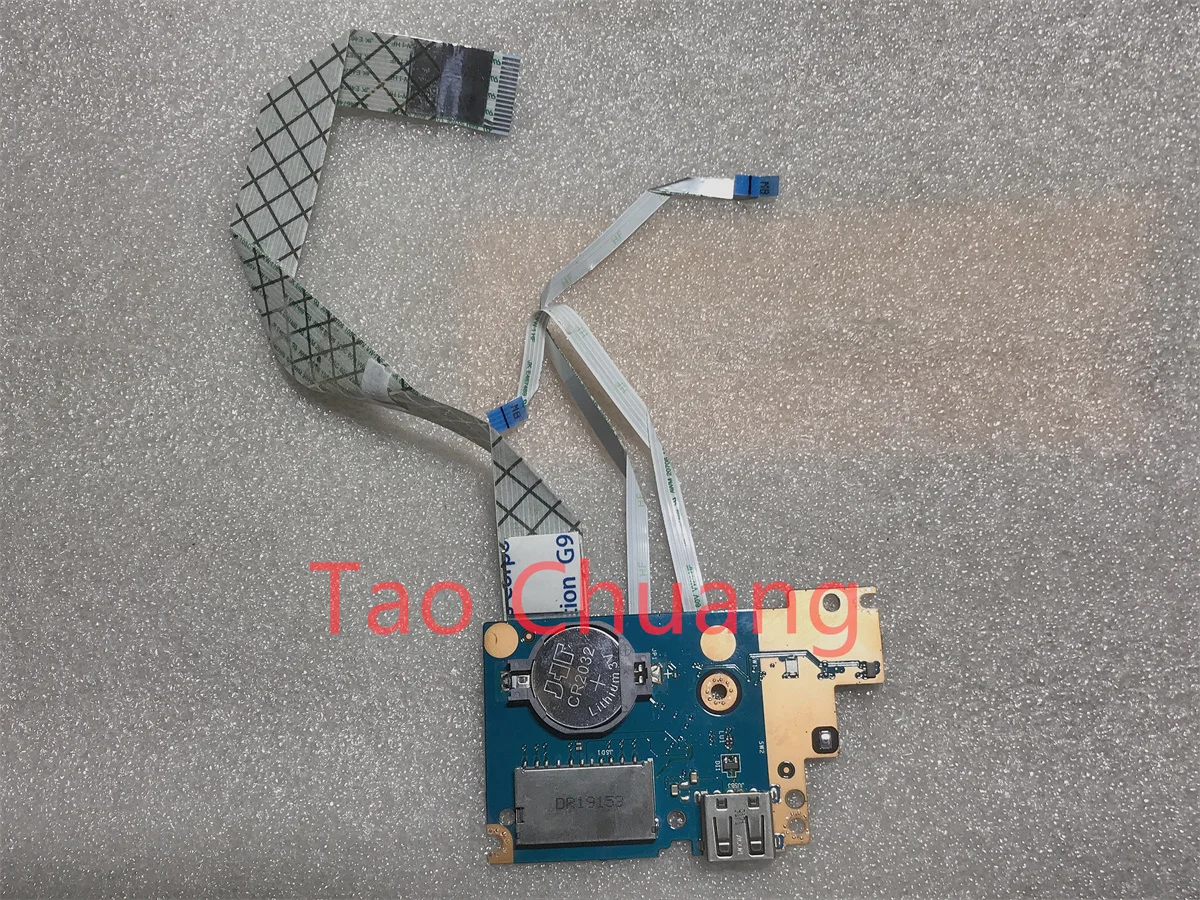 

FOR DELL inspiron 5593 USB small board power switch button board LS-G718P