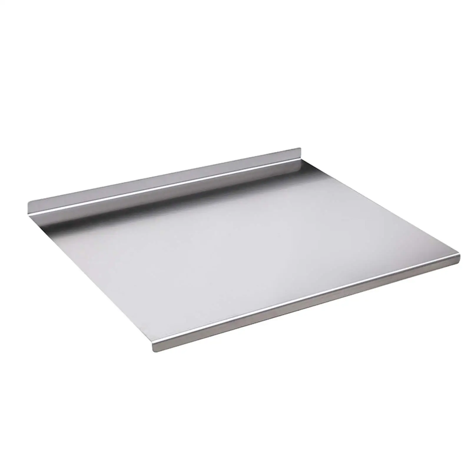 

Stainless Steel Chopping Board Kitchen Shaped Hem Meat Vegetables Bread Cutting Mats Nonstick Cutting Board 15.75''x11.81inch