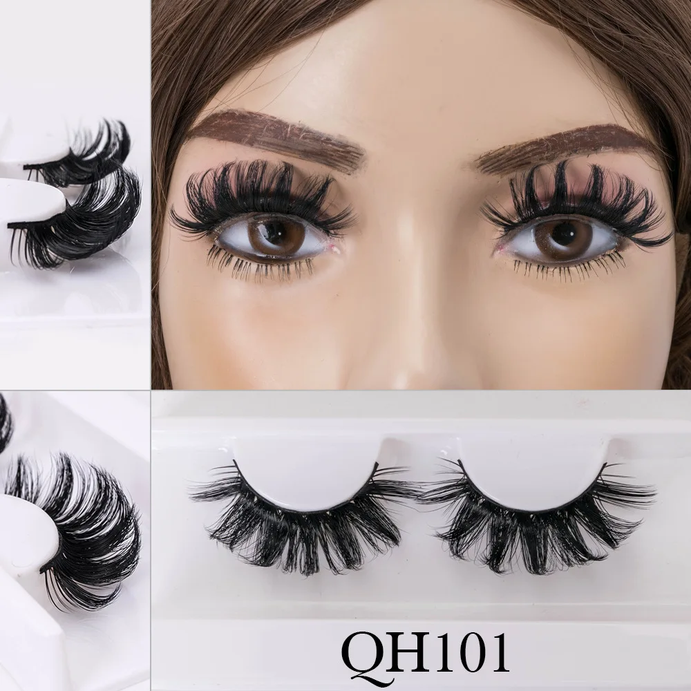 

1pair DD Curl 3D False Eyelashes Curling Strip Lashes Natural Short Eye Lash Fake Eyelash Beauty Faux Cils Make Up