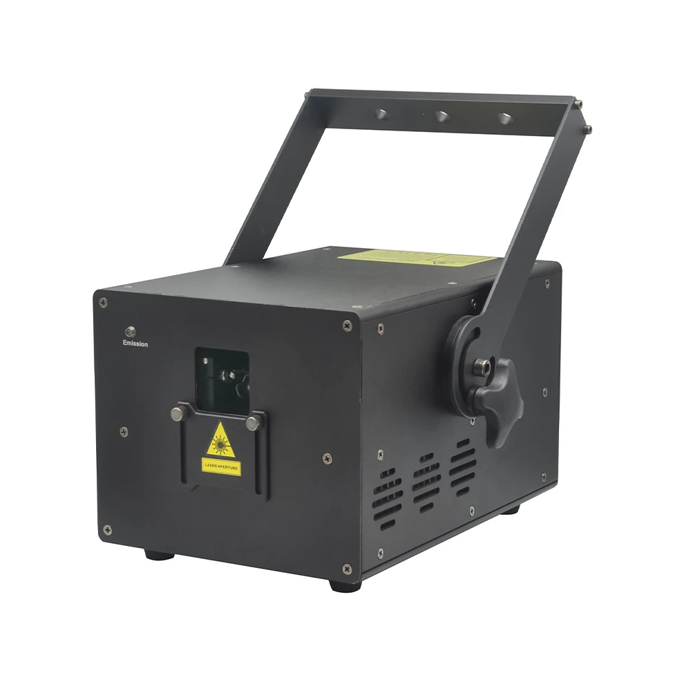 YUER NEW 8W RGB лазерный свет со сканером 40K DMX Control Голосовая активация Идеально