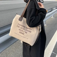 trendy cross body handbags alphabet print messenger bag trendy large capacity womens bags