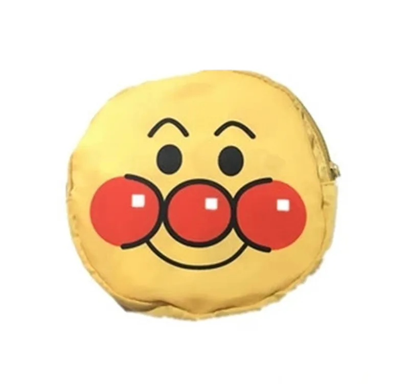 

Новые милые Мультяшные складные сумки для покупок Anpanman для девочек женщин и детей