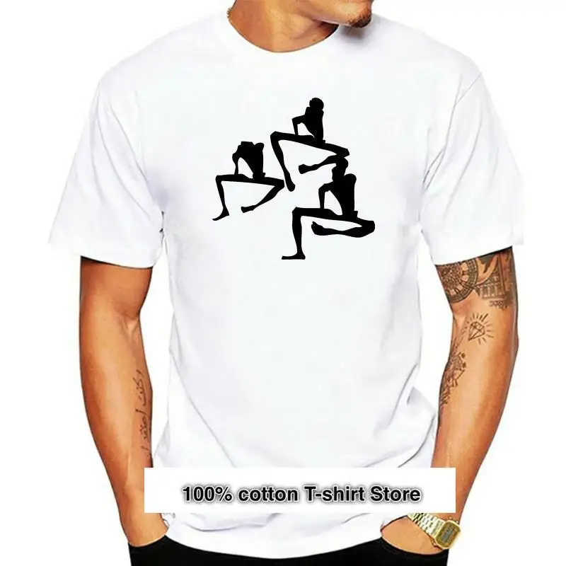 

Egon-Camiseta con pintura de Nudes para hombre, ropa de moda Hipster de color gris y blanco, ajustada, con cuello redondo
