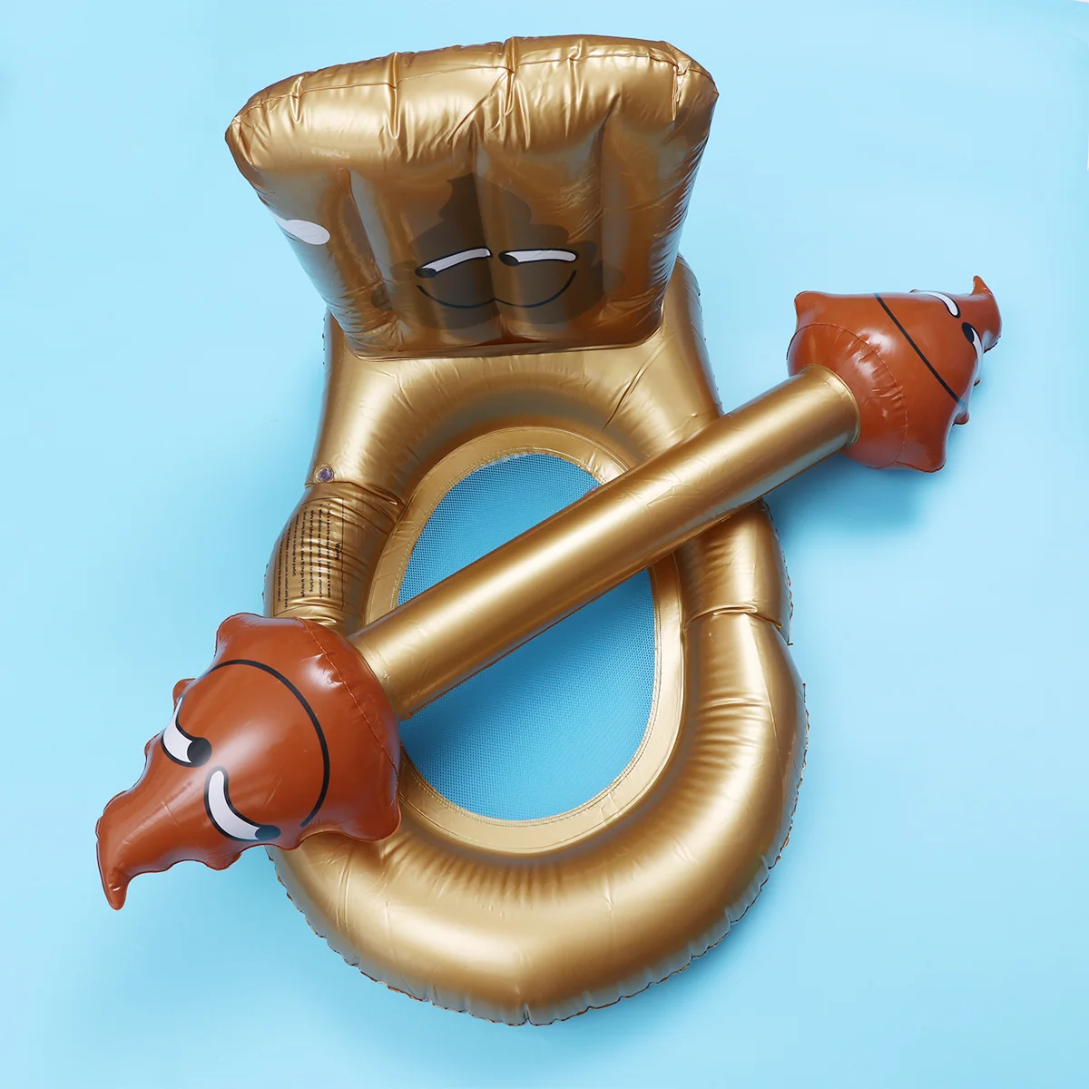 

1 Set of Ring Swim Ring Inflatable Swimming Ring Funny Swim Ring Creative Ring Swim Supplies for Party Swimming Home Pool