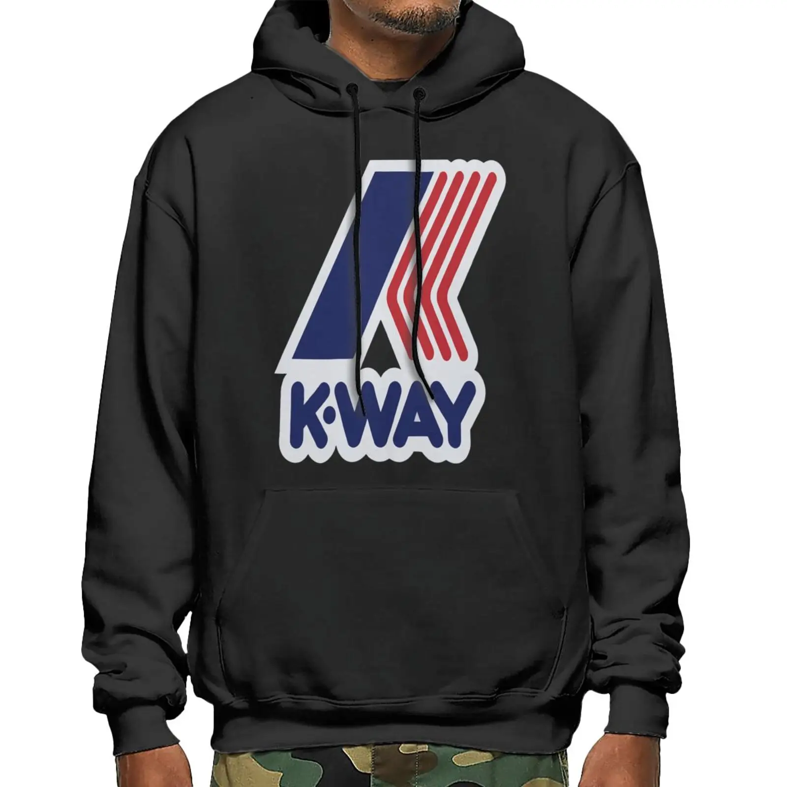 

K-Way Uomo Pete Con Macro K009Ff0 Sweatshirts Hoodies Women's Jacket Sportswear Hoodies Men Women's Sweatshirt Men's Tracksuit