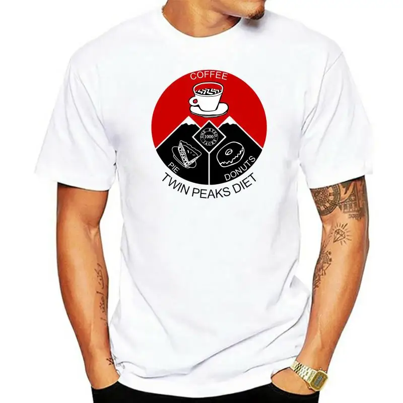 

Футболка для диеты Твин Пикс, модная крутая футболка для ТВ-сериала
