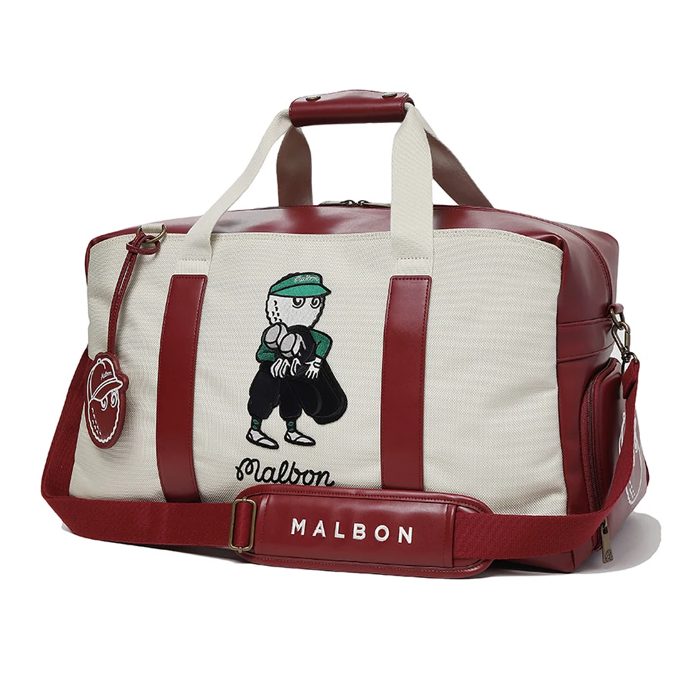 2023 New Golf Clothing Bag canvas Cloth Portable Men's and Women's Outdoor Sports Large Capacity Clothing Bag Boston Bag