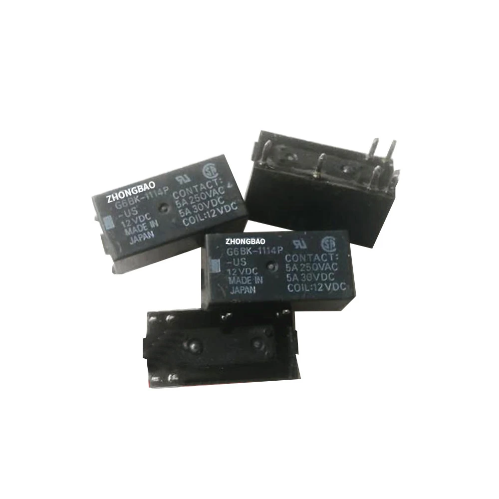 

G6BK-1114P-US 12VDC Relay 6Pins