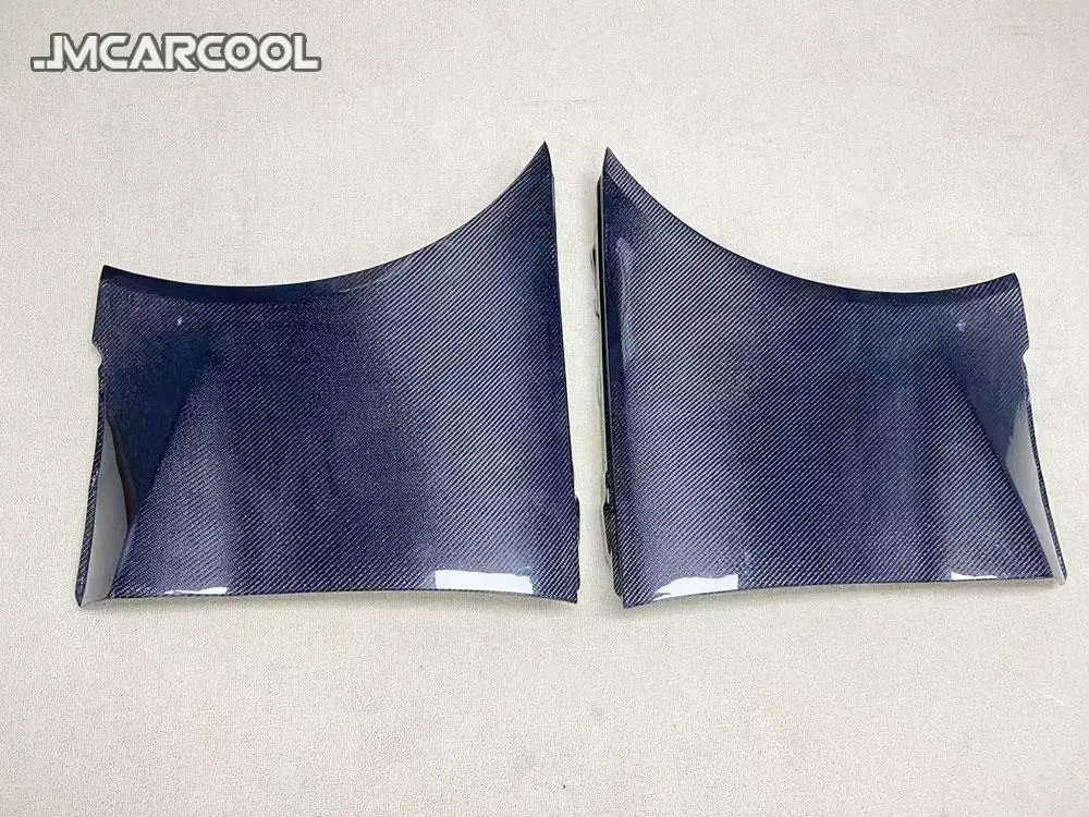 Передний бампер из углеродного волокна разделители губ FRP Prime Canards фартук с