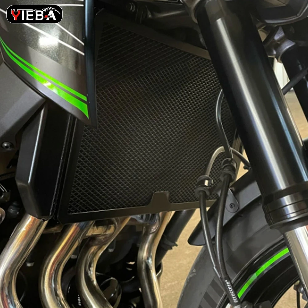 Фото ДЛЯ KAWASAKI Z800 Z750 Z1000 Z1000SX Versys 1000 Versys 1100 Ninja 1000SX 2007-2026 аксессуары для мотоциклов защита радиатора №2