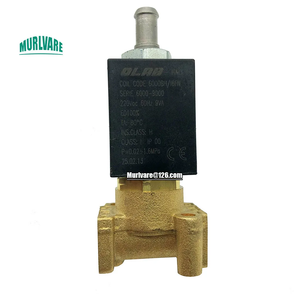 Олаб КОИЛ КОД 6000БХ/16ФН Запчасть для кофемашины переменного тока 230В Нормально открытого типа высокотемпературный клапан соленоидного пара давления.