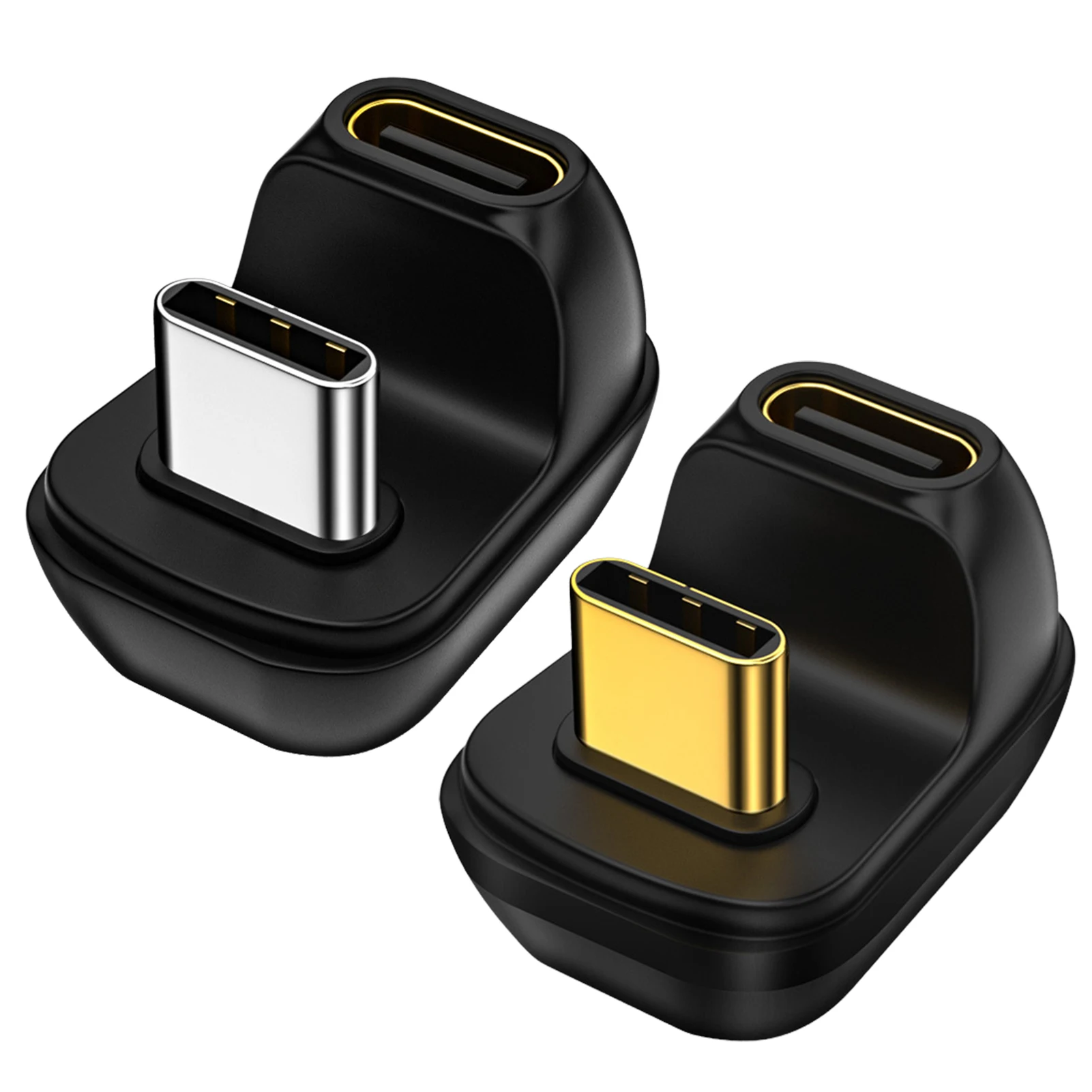 Переходник с Type C на USB 180 Тип штекер гнездо 40 Гбит/с угол 100 градусов вверх и вниз