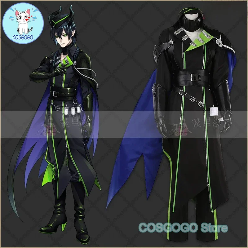 [Индивидуальный] Twisted-Wonderland DIASOMNIA Malleus Косплей Костюм Униформа Хэллоуин Костюмы