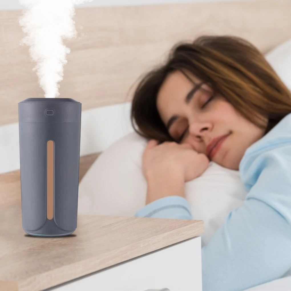 

Mini Humidifier USB 230ml Mist Sprayer Portable Car Air Aroma Diffuser For Home Office