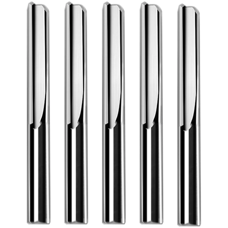 

Retail 5Pcs/Lot 6X32mm Two Flutes Straight Router Bits For Wood CNC Straight Engraving Cutters Carbide Endmills Cutting Mil