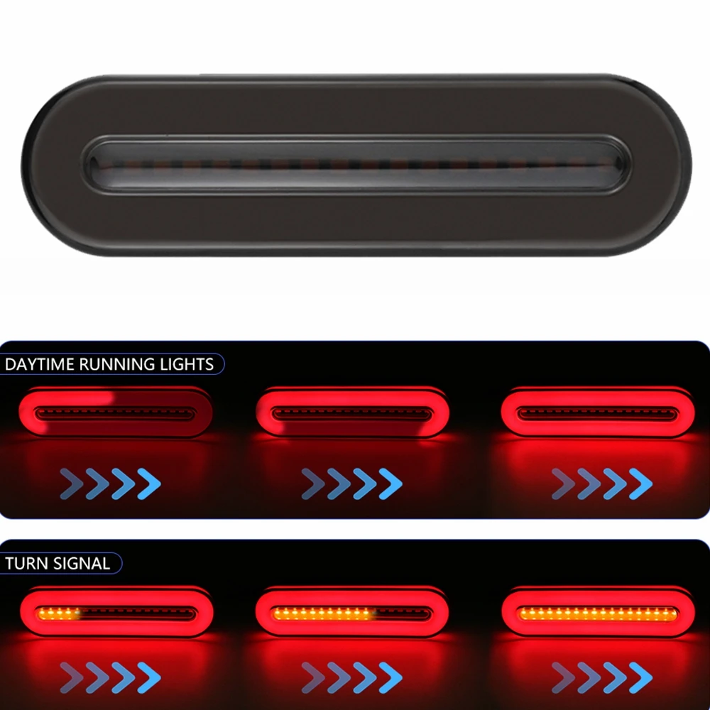 

18 Светодиодных Стоп-сигналов, Указатель Поворота, Прицеп, Светоотражающий Индикатор, Лампа DRL Для Грузовика, Внедорожника