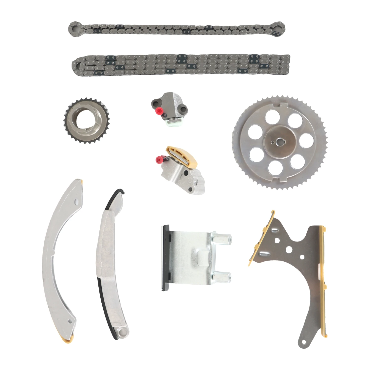 Фото Комплект цепи ГРМ DPGKITS для Chevrolet Colorado, GMC Canyon, Isuzu, Hummer 2004-2008 гг., 2.8L, 3.5L, артикулы 12595030, 12588053, 12576884, TK10428D №3