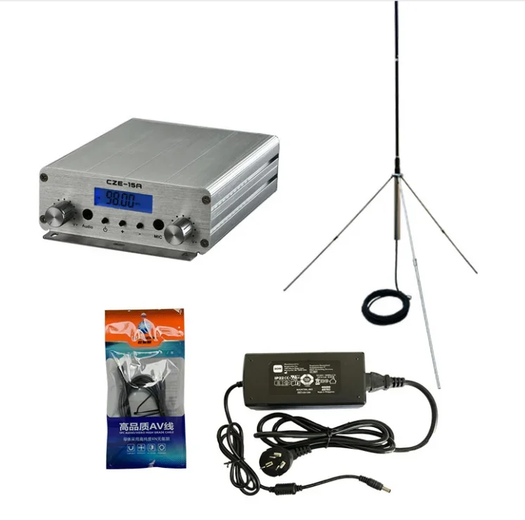 Радио FM-передатчик 15 Вт 10 стерео аудио вещание