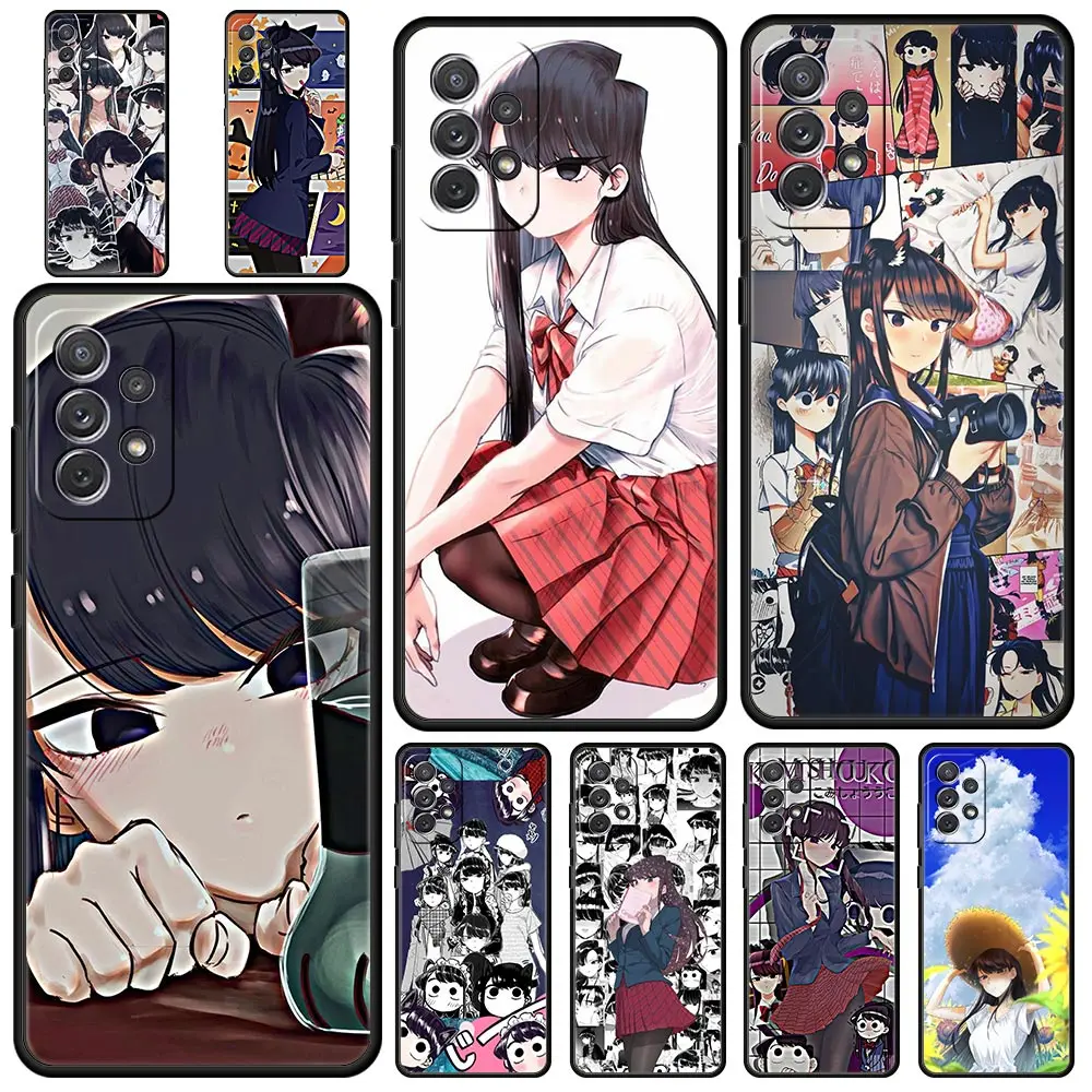 

Чехол для телефона Komi Shouko для Samsung Galaxy A72 A51 A71 A21S A12 A11 A31 A52S A41 A32 A01 A22 A03S A13