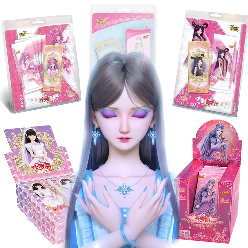 

KAYOU Yeloli cards animation fairy dream gift box dream package crystal package diamond girl's toy playing 7y anime Lingxie doll