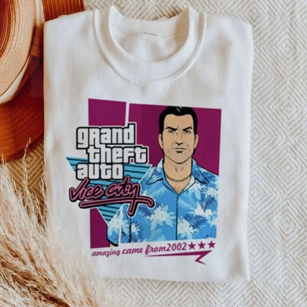 Рубашка Gta Vice City Ray Liotta 1952 забавная классическая белая рубашка унисекс все размеры