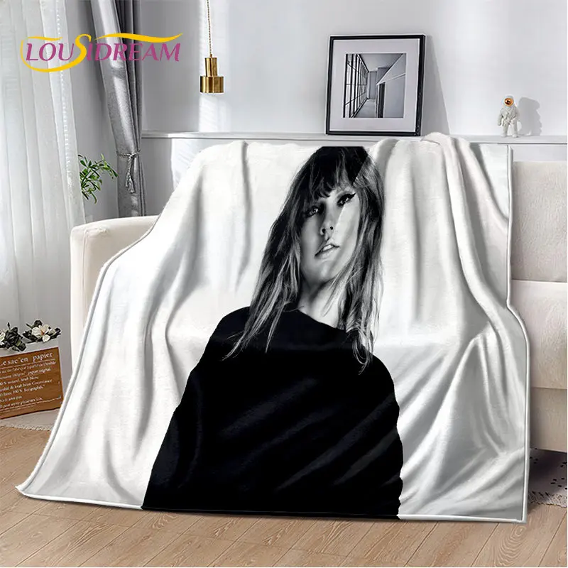 

HD Taylor Alison Swift Singer Tay Soft Plush Blanket,Flannel Blanket Throw Blanket for Living Room Bedroom Bed Sofa Picnic Cover