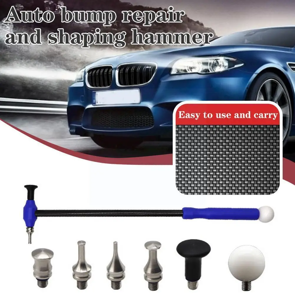 

Car Dent Removal Tools Alloy Hammer Carbon Tools Handle Fiber Repair M8 Auto Screw Hammer C5b9