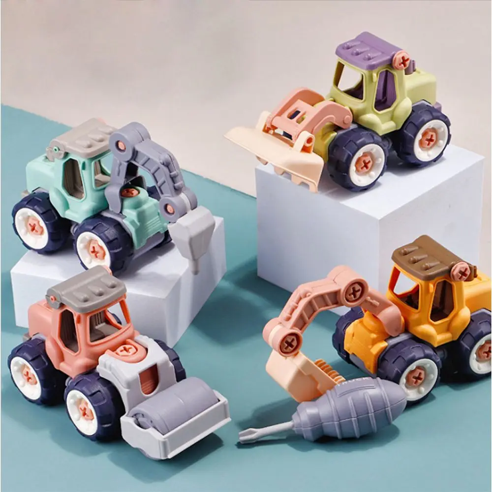 

Игрушечный креативный грузовик, обучающая игрушка, сборная игрушка, сборная сборка «сделай сам», модель экскаватора для детей, Игрушечная машина для сборки модель грузового автомобиля