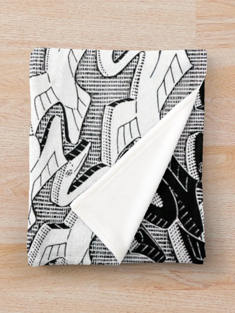 Maurits Cornelis Escher произведение искусства artstyle M.C.Escher пледы одеяла люксового бренда